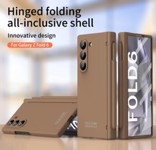 For Samsung Galaxy Z Fold 6 Hinge Screen Protector Case with Pen Pen Holder
