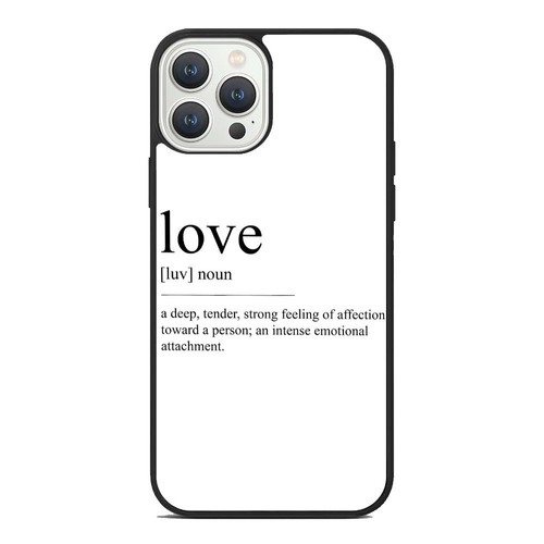 For iPhone SE XS XR Max 5 6 7 8 Plus Anti scratch Cover Love Definition meaning - Picture 21 of 25