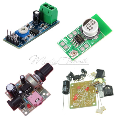 LM386 200 Times gain 5V-12V Mini LM386 Audio Power Amplifier Board DIY Kit