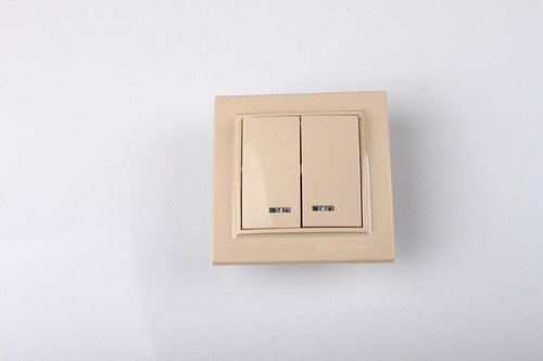 Two Gang Way Wall Switch With Indicator Bult-in On/Off Light Push Button 16A - Picture 11 of 20