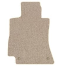 Velours Fu&szlig;matte f&uuml;r Mercedes CLS III C257 Bj. 2018 - 2023 Passend PREM BEIGE LP