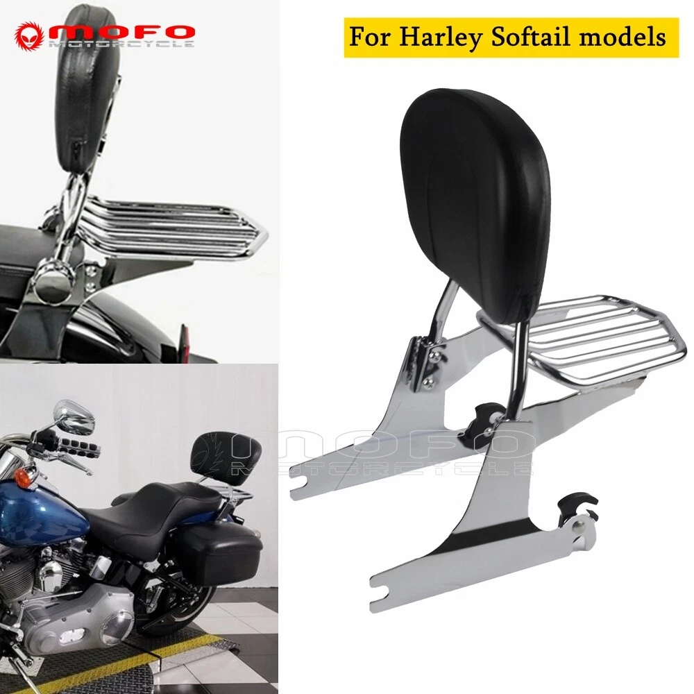 Harley cheap passenger backrest