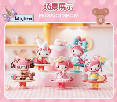 マイメロディ MINISO アフタヌーンティー マスコット フィギュア セット s-l400.jpg