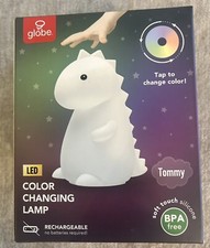 Globe Color Changing Lamp- Dinosaur Tommy- LED- Recharchable- 5 colors- Silicone