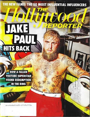The Hollywood Reporter October 9th 2024Jake Paul Issue Rolex Ad