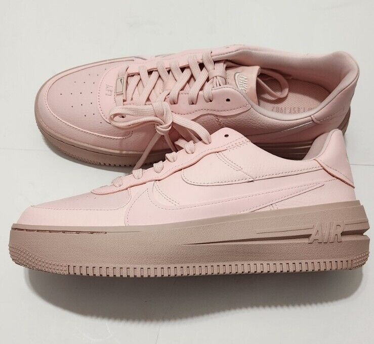 Nike Women's Air Force 1 Platform Shoes Pink Oxford DJ9946 Nike Women's Air Force 1 Platform Shoes Pink Oxford DJ9946