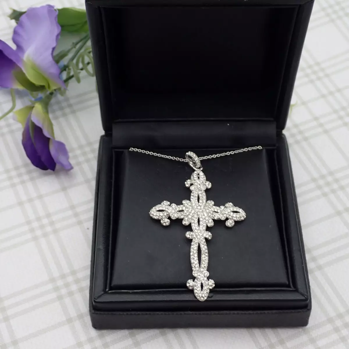 Nadri 2024 cross necklace