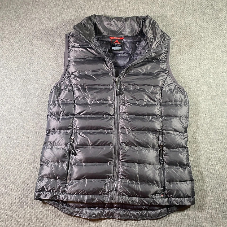 Женский стеганый пуховик Gerry размер Small серый на молнии компактный легкий - Изображение 2 из 4