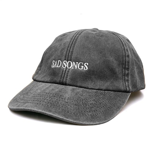 Sad Songs Washed Embroidered Dad Baseball Cap || Hat Strapback 6 Panel Brimmed - Picture 8 of 22