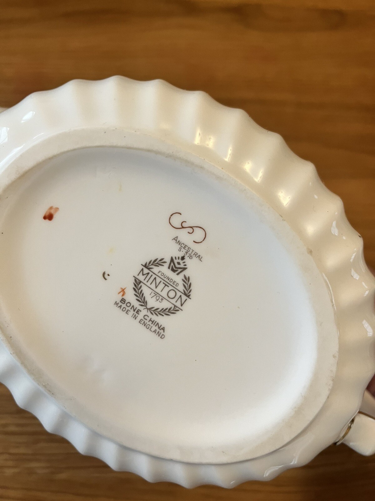 Minton Ancestral Fine Bone China Teapot S376 eBay