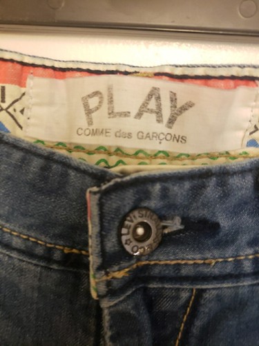 "Levi’s" Play Cdg / Openig Ceremony Jeans. Women Size 30. - Picture 2 of 16