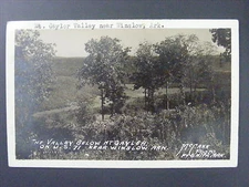 Winslow Arkansas AR Mt. Gayler Valley US 71 Real Photo Postcard RPPC 1920-40