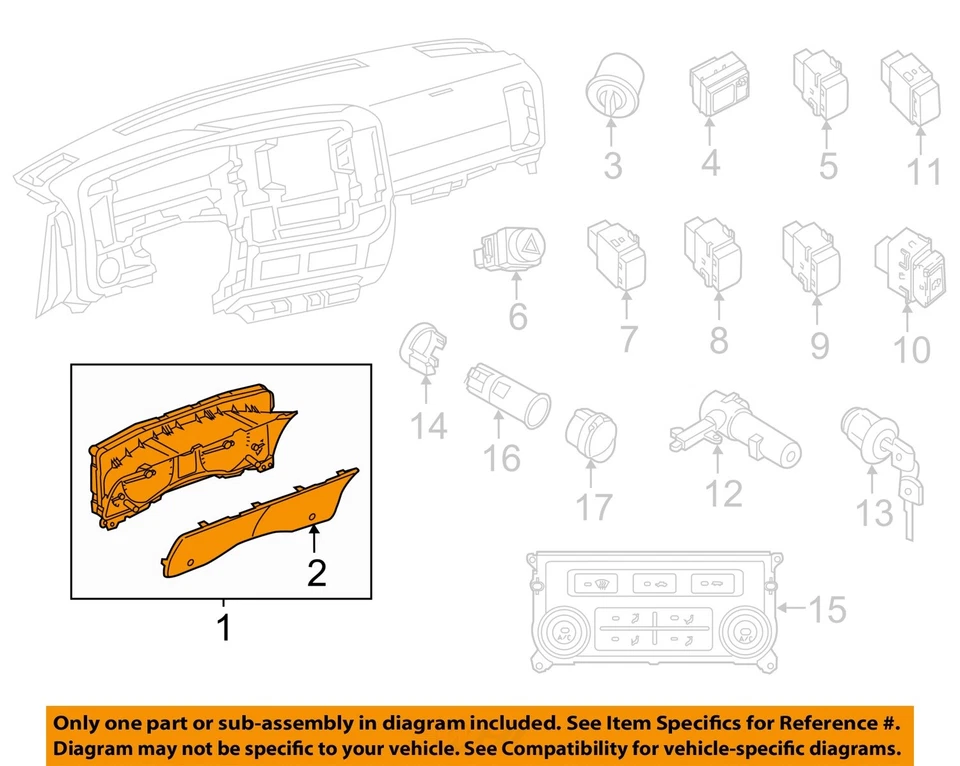 Medidor de velocímetro usado se adapta a: Nissan Nv 2500 2014 clúster MPH grado A Foto 3 de 4