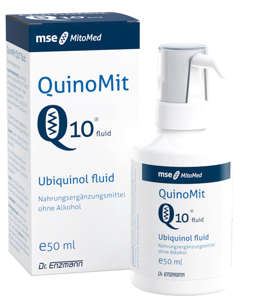 ENZMANN QUINOMIT Q10 UBIQUINOL MSE 50ML GERMANY - Main Image