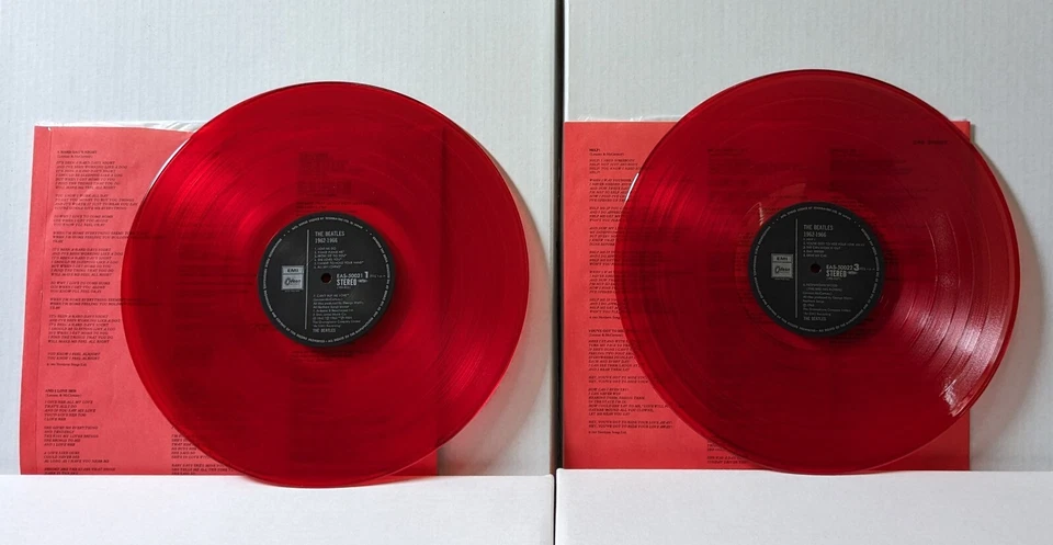 THE BEATLES - 1962-1966 - 2 LP Red Vinyl EAS-50021 22 - Image 2 of 4