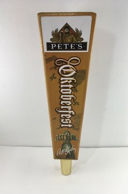 Vintage Pete's Octoberfest 9'' Beer Tap Handle