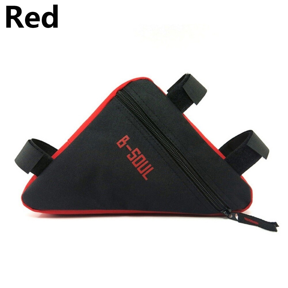 Triangle Bicycle Frame Front Tube Bag Cycling Bike Pouch Holder Saddle Panniers