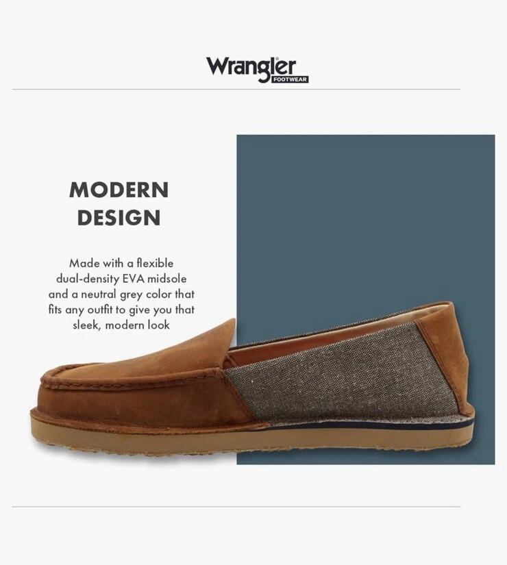 WRANGLER CALZADO HOMBRE MOCASINES SIN CORDONES - SIN USAR, EN CAJA, PUNTERA Talla 10 Foto 2 de 4