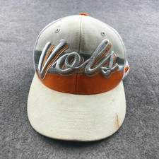 Tennessee Volunteers Hat Cap One Size White Spell Out Embroidered **
