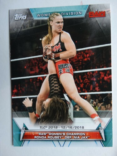 2019 Topps WWE Women's Division Wrestling Cards Complete Your Set You U Pick  - Picture 99 of 104