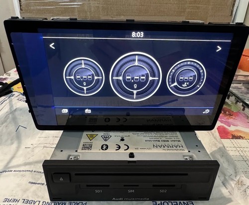 VW Golf GTI R Harman Discover Pro MIB2.5 Radio Receiver Cd Player 9.2" Unlocked - Picture 16 of 22