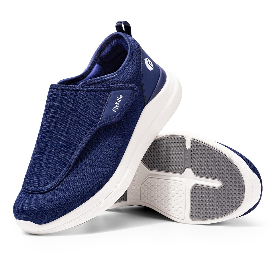 Fitville Diabetic Slippers FitVille FitVille Diabetic Shoes For