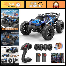 All Terrain 1:14 RC Car 4WD Off-Road Truck, High Speed 40 KPH, Waterproof, 2 Ba