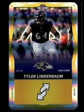 2025 UNO Elite Core Edition - Yellow Foil #115 Tyler Linderbaum