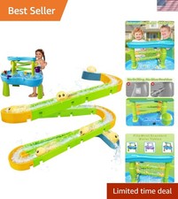 Water Slide Toys for Step2 Rain Showers Water Table Accessories, Quick-Instal...