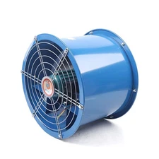 10inch Explosion-proof Axial Fan Cylinder Pipe Fan Warehouse Workshop 1420r/min