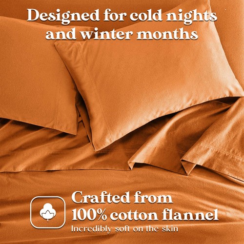 2 Piece Cotton Flannel Moisture Wicking Ultra Absorbent Solid Pillowcase Set - 第 39/56 張圖片