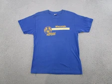Vintage 80s Wisconsin Special Olympics Single Stitch Shirt Size L WSO READ