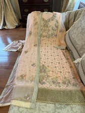 Pakistani Indian embroidered suit