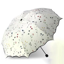 Umbrella UV Protection Women's Sun Umbrella Folding Umbrella Windproof Travel Um