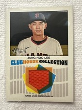 2026 Topps Heritage Jung Hoo Lee - Clubhouse Collection Relic - #CCR-JL