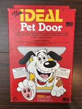 The IDEAL Pet Door Small 5"x 8" Flap Size Doggie Cats NEW in BOX dog cat