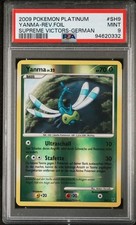 Pokemon Yanma Shiny Reversefoil PSA 9 MINT Platin Ultimative Sieger SH9 Deutsch