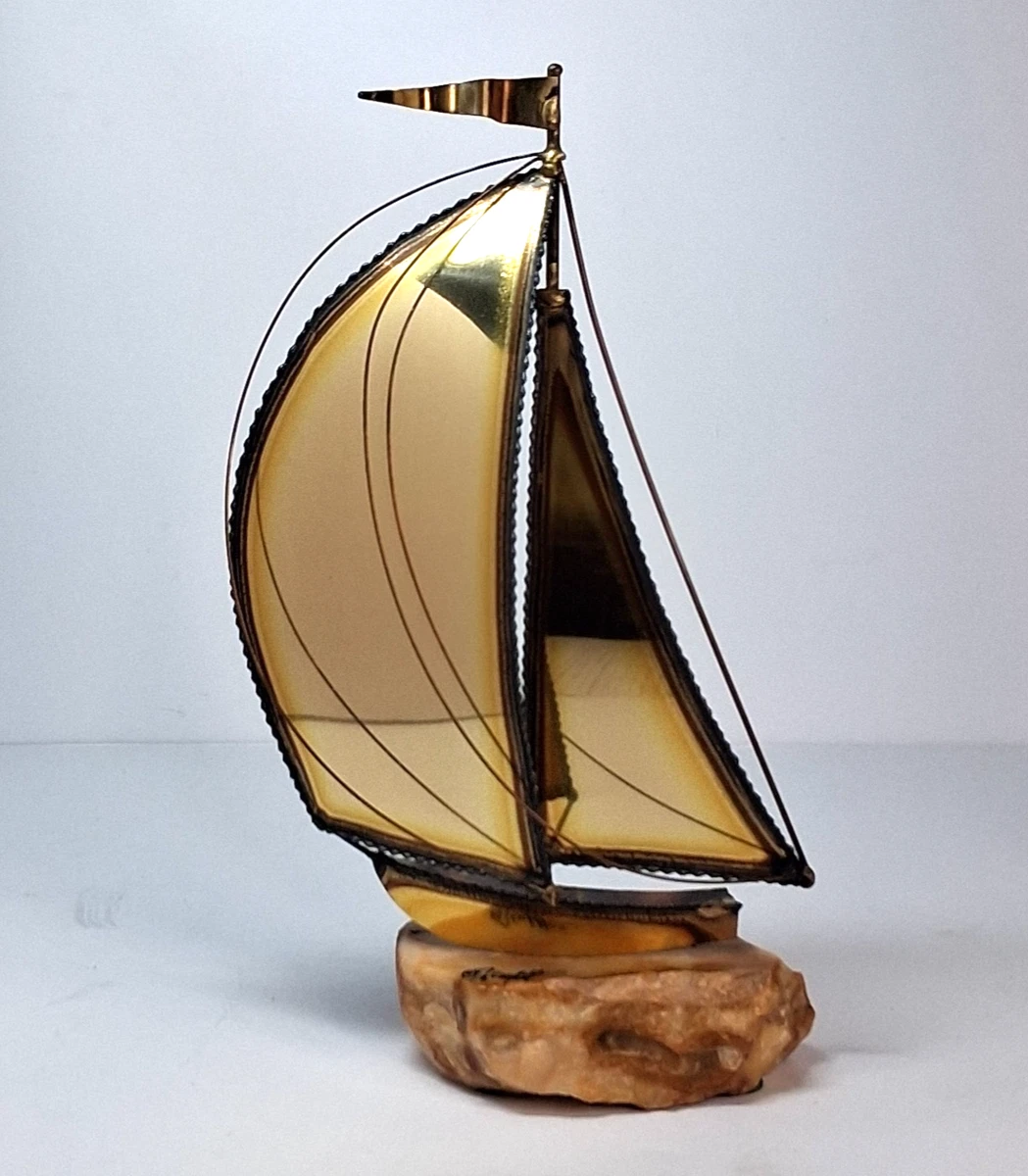 Boat Sculpture In Collectible Nautical Décor for sale | eBay