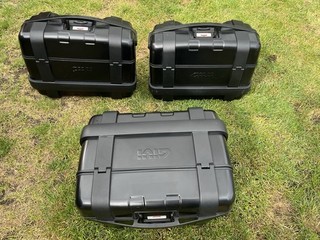 Givi trekker Top Box And Panniers
