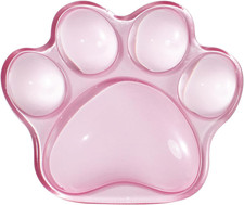Cat Paw Mouse Wrist Rest, Pink Gel Clear Mouse Wrist Support Pad, Cute Ergonomic