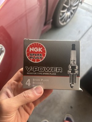 4-Pack NGK 2087 BKR5EYA V-Power Spark Plugs for Toyota Scion Lexus