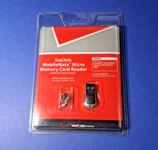 SanDisk MobileMate Micro Memory Card Reader Verizon Wireless New