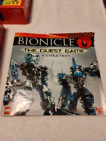2006 Lego Bionicle The Quest Board Game w/Instructions & Box Complete 