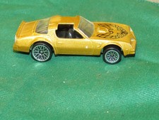 Hot Wheels vintage  77 Gold Pontiac Firebird TRANS AM  Hot Bird  1977