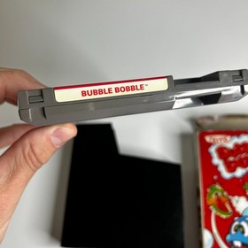 Bubble Bobble (Nintendo NES, 1988 NTSC-U/C) Taito Platformer Manual Included