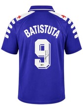GABRIEL BATISTUTA SIGNED ACF FIORENTINA 98/99 HOME SHIRT (ACG CERT AG135548)