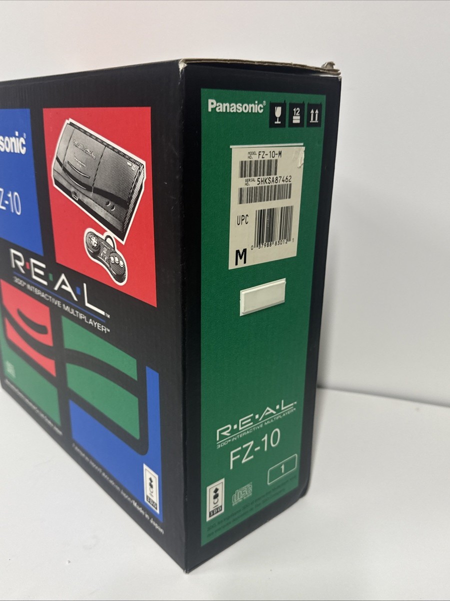 Panasonic FZ-1 R.E.A.L. 3DO Black Console for sale online | eBay
