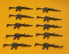 vintage G.I. GI JOE AIRBORNE WEAPON lot x10 parts FREE SHIP