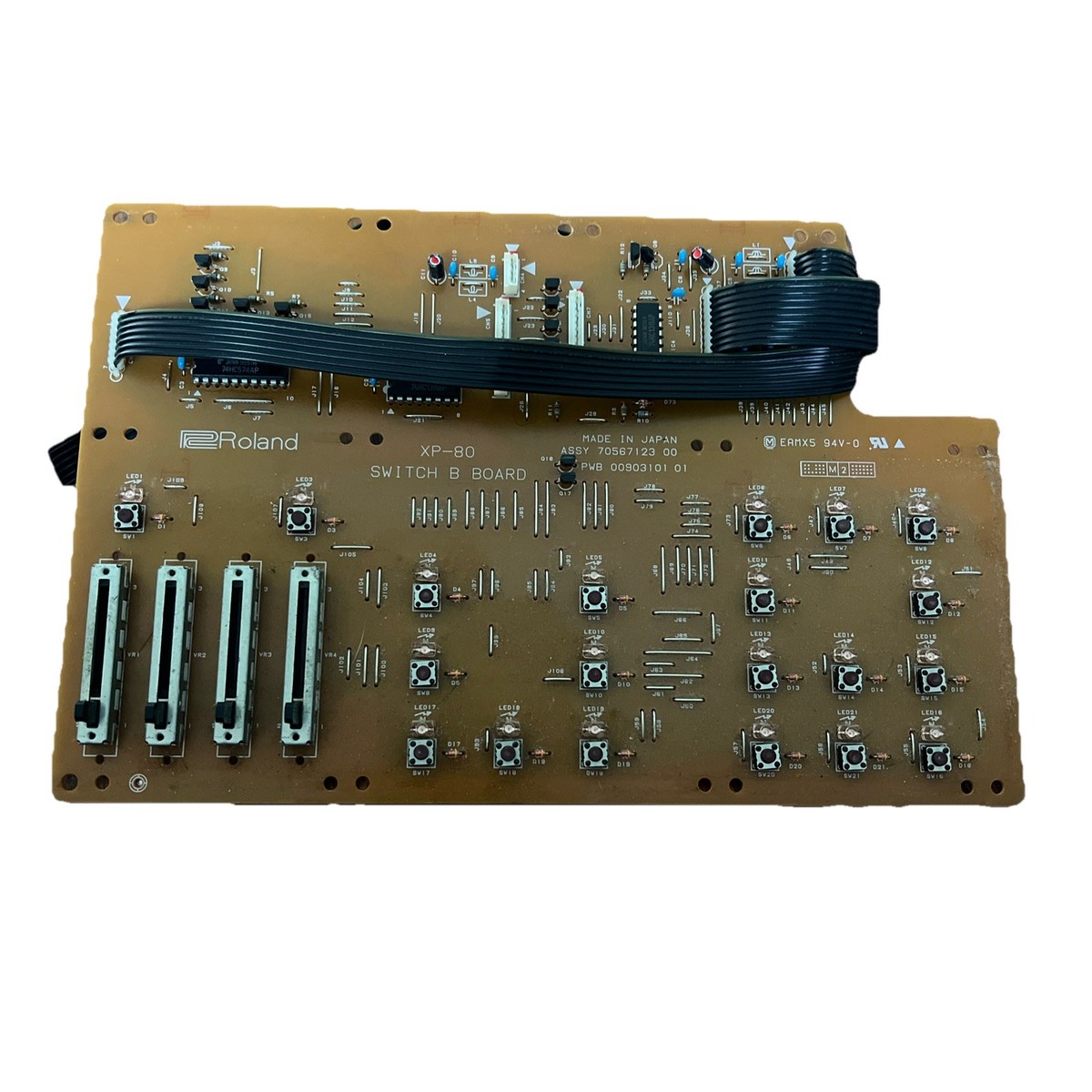 その他 RolandEXPANSION BOARD session Switch B Board for Roland XP-60/80 with Ribbon Connectors | eBay