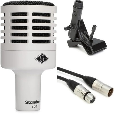 Universal Audio SD-3 Dynamic Microphone with Mic Clamp
